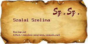 Szalai Szelina névjegykártya